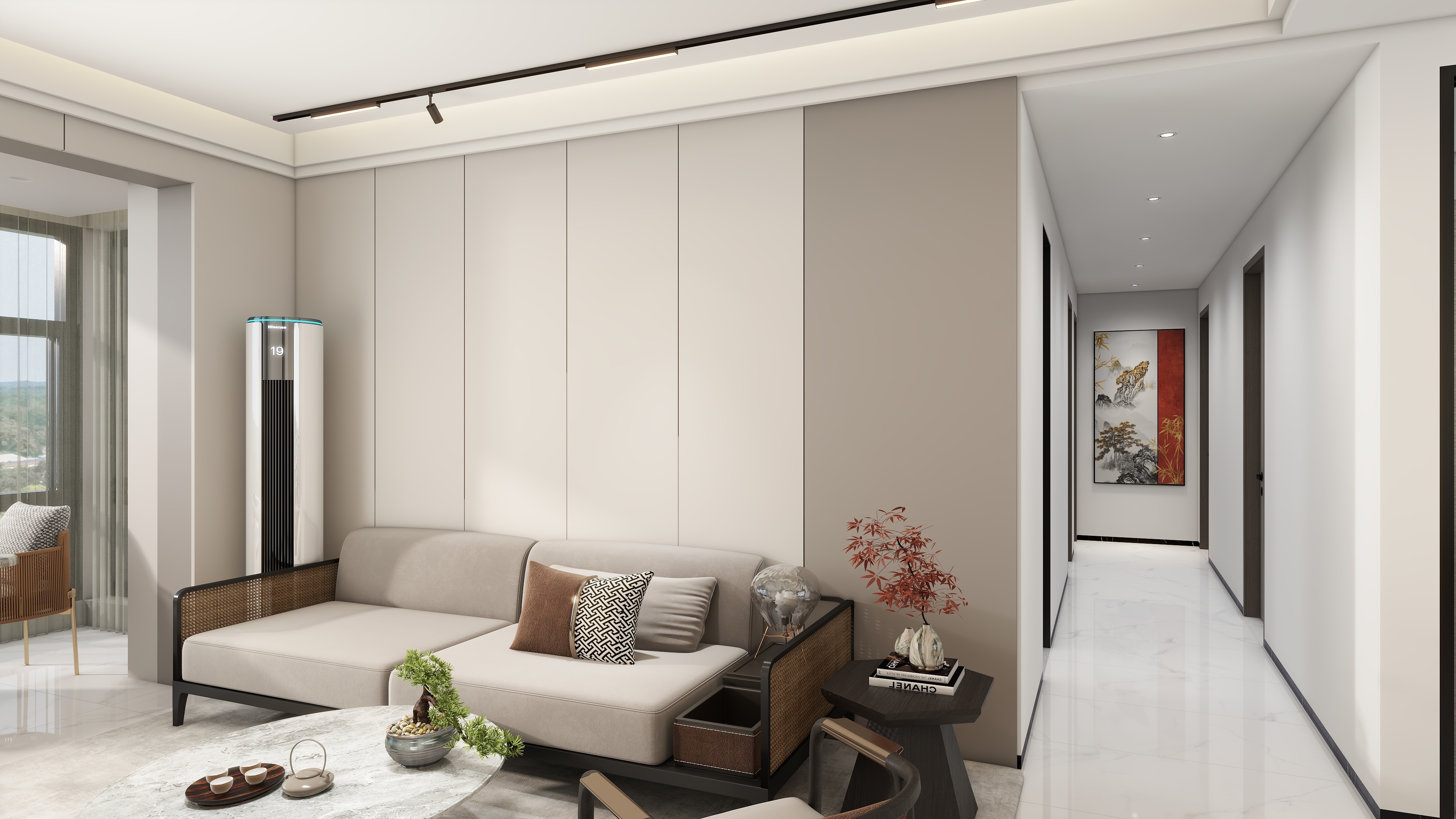 禾屿空间美学-时倾-137㎡4室-装修设计方案