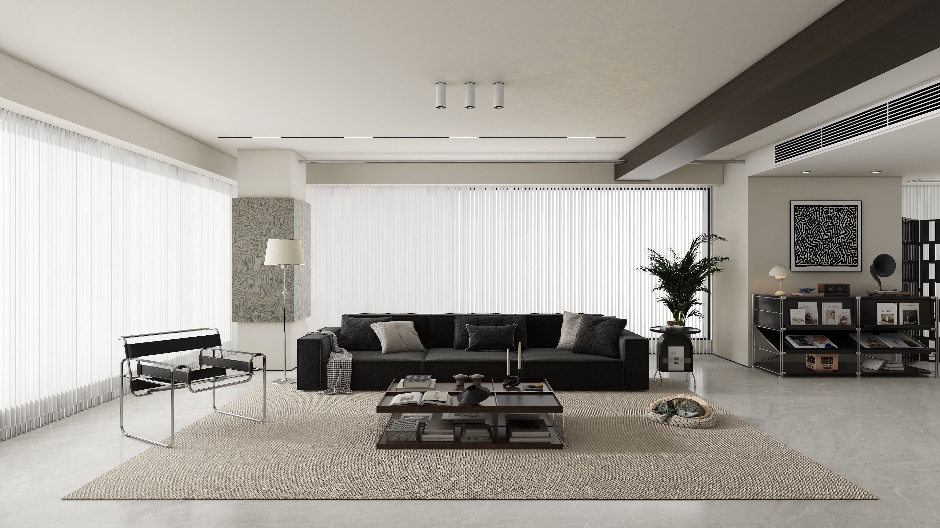 吱昂ZNG-240㎡4室-装修设计方案