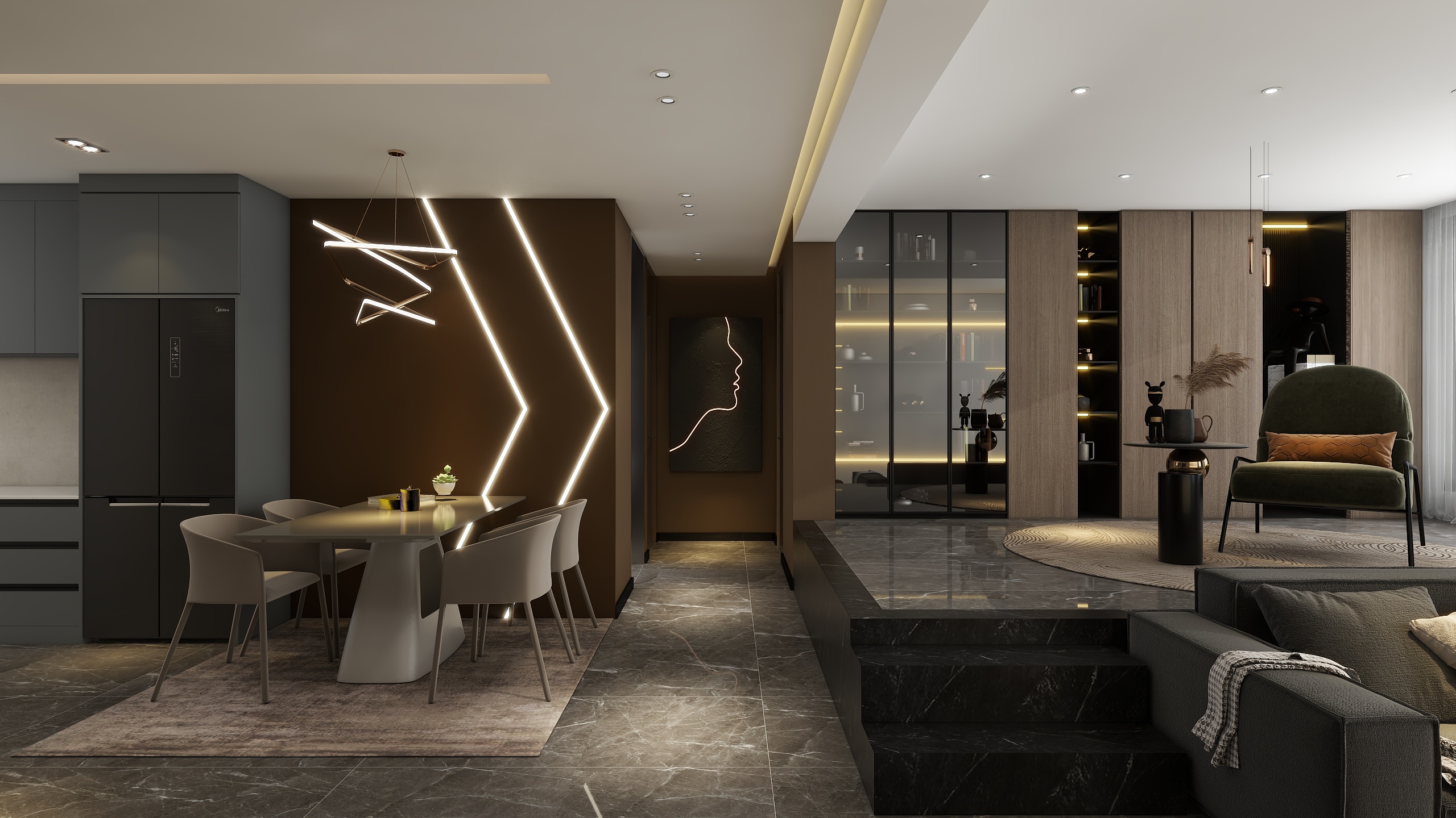 连成装饰1314797722-123㎡3室-装修设计方案