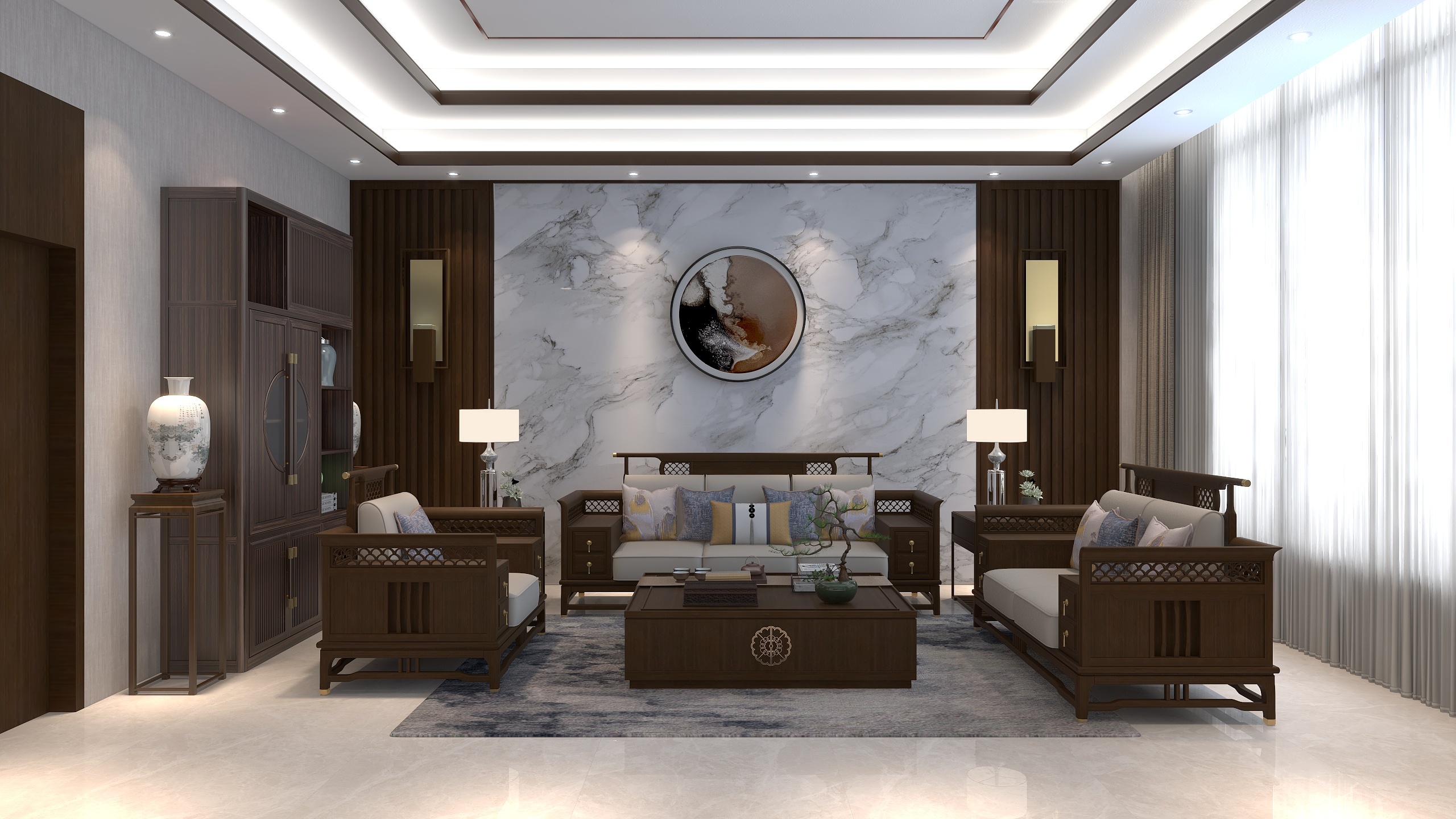 设计师东哥-乌兰巴特尔会所-装修设计方案