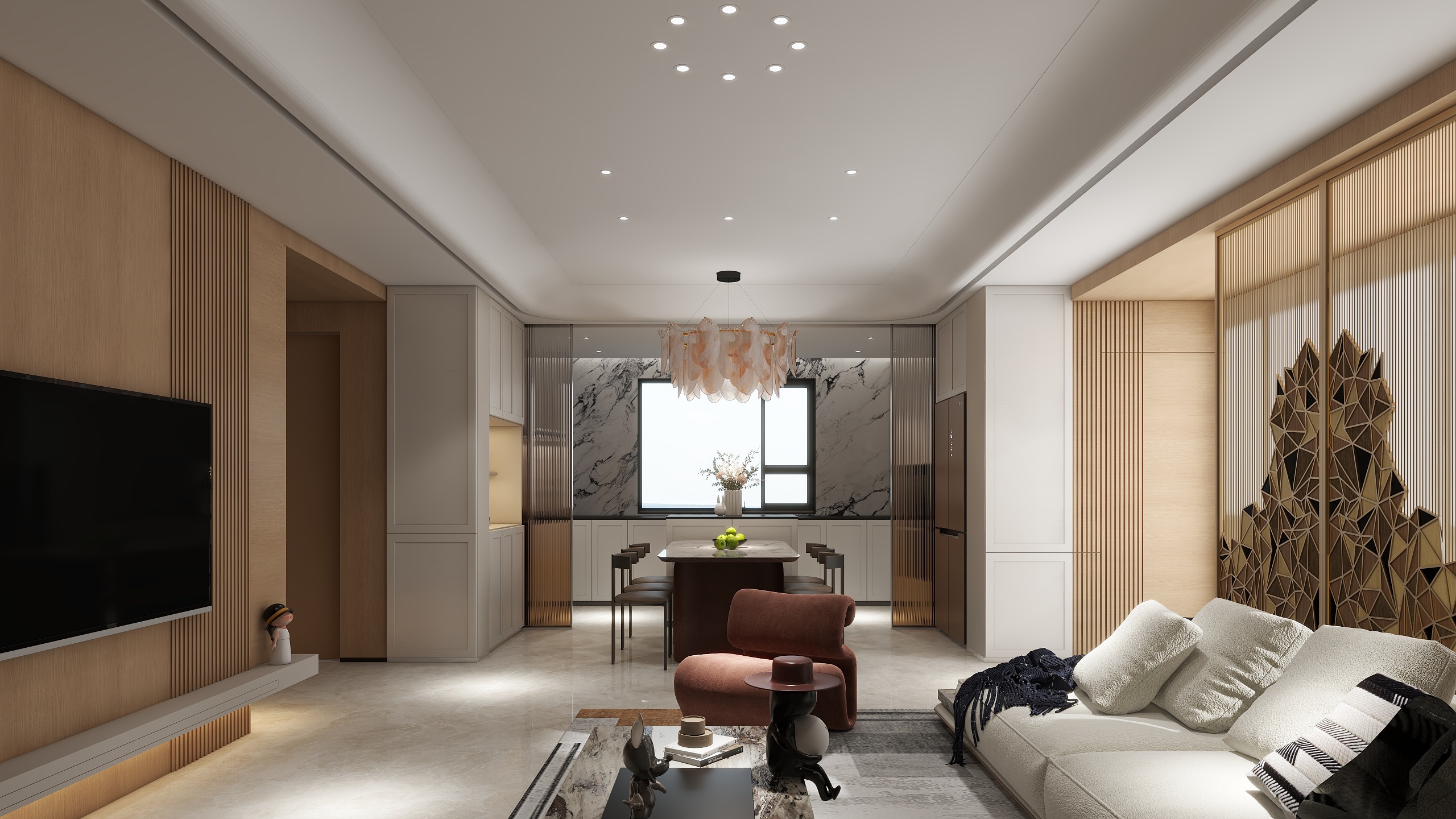 DLK东陵空间设计-富力天禧-装修设计方案