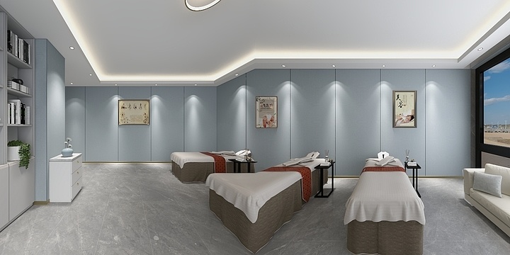 曾哥设计工程部-美容店-装修设计方案