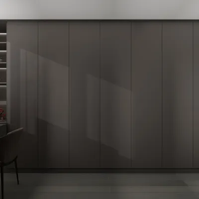 Minimalist Gray Home Office for Study