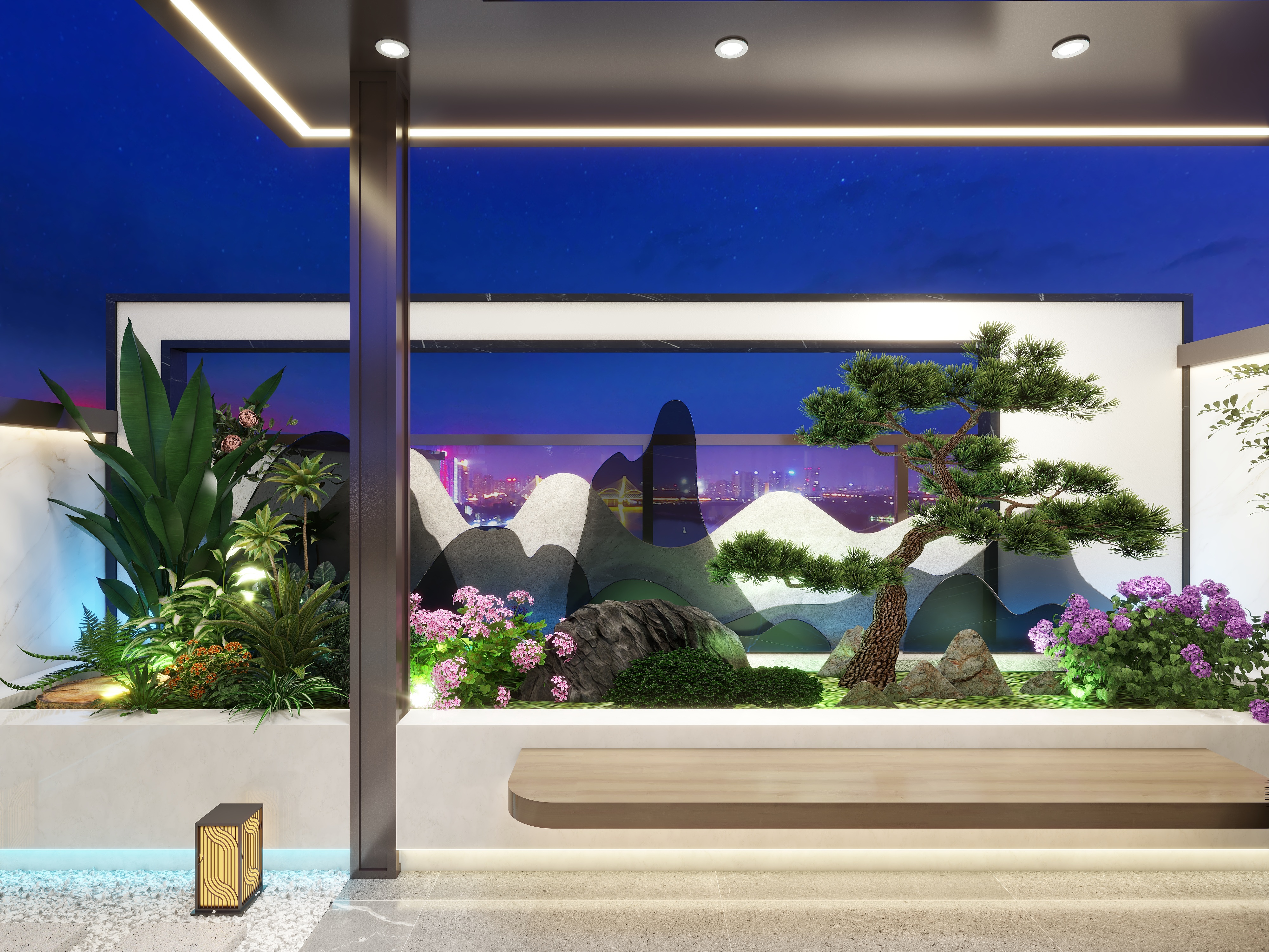 宋毅-南京-莱茵东郡 映霞苑3-3新中式装修效果图