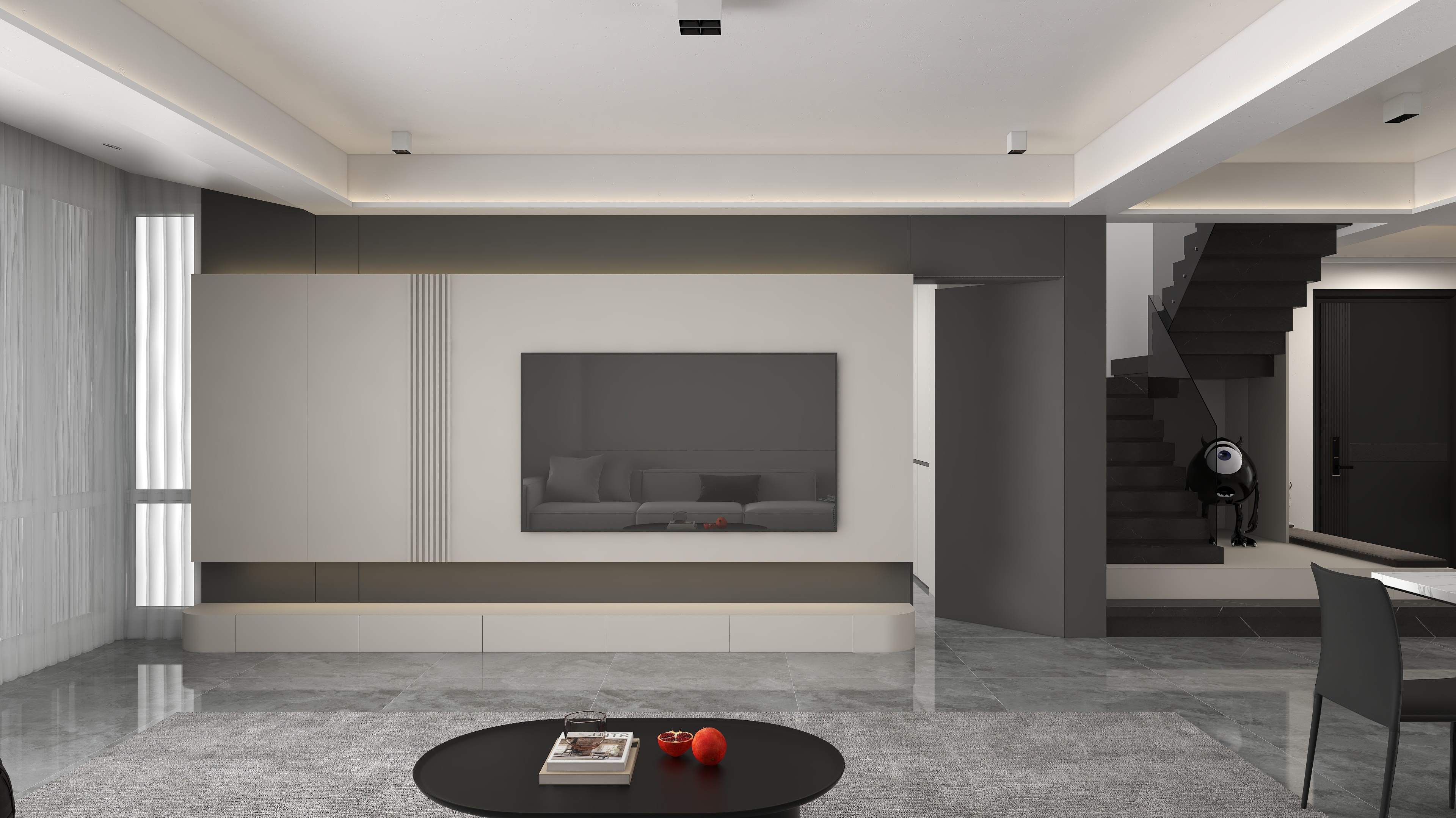 齐小北-160平三室|20#9现代叠拼-装修设计方案