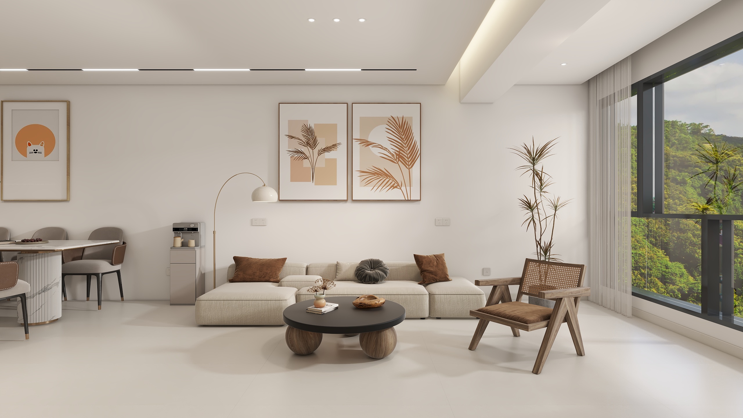 贵阳艺墅空间设计-贵阳丨万科麓山（复式）-装修设计方案