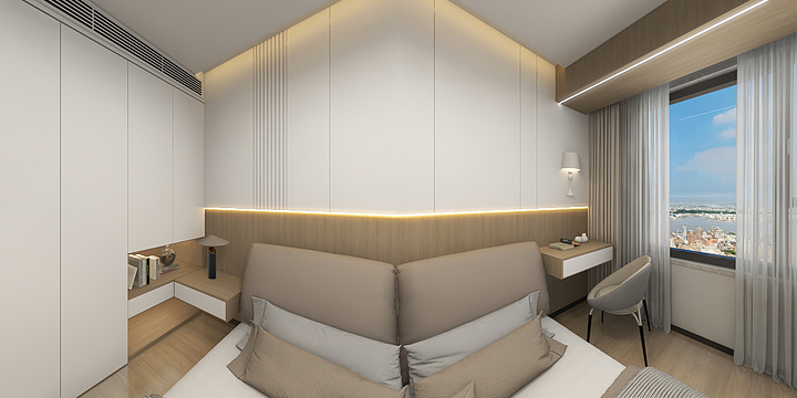 华丽效果-塘下塘河上品1幢1单元AA-装修设计方案