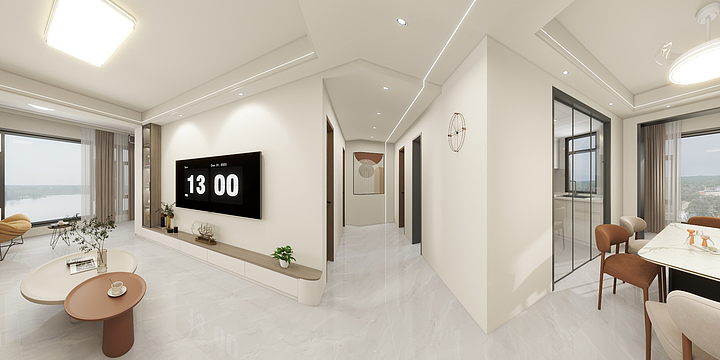 旭弘装饰-双尊府李总雅居-装修设计方案