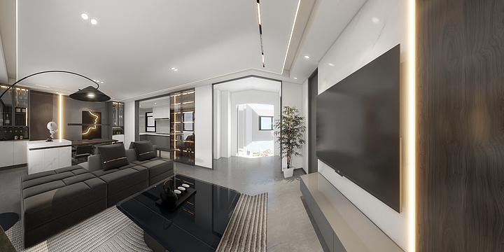 1SJ设计-珺江庭詹总-奶油风-装修设计方案