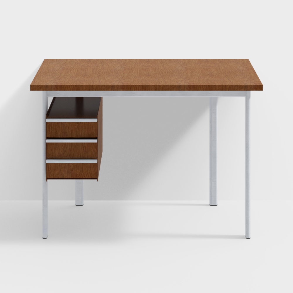 Mode Desk With Storage