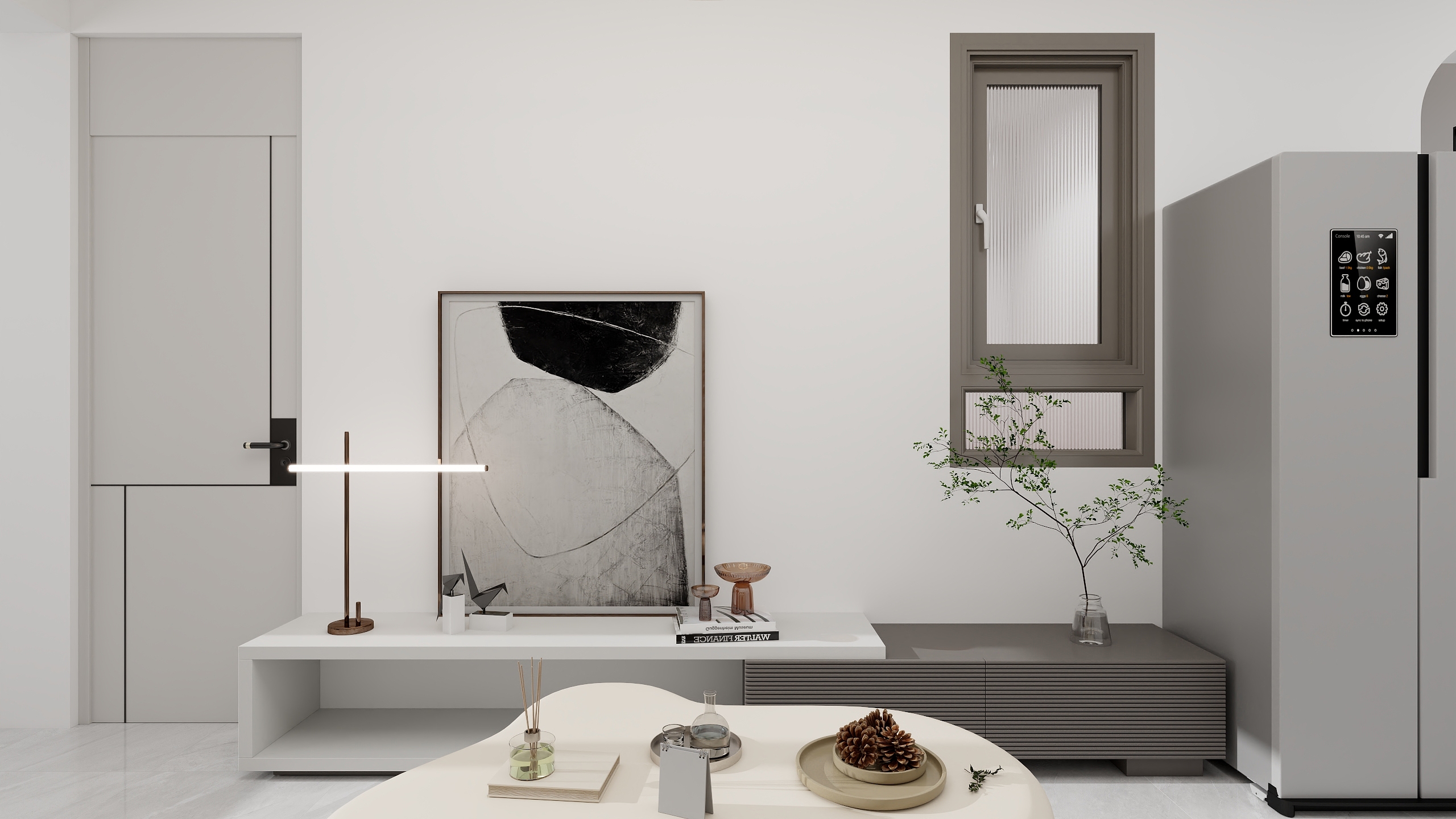 刘振-郑煤机社区-北区58㎡2室-装修设计方案