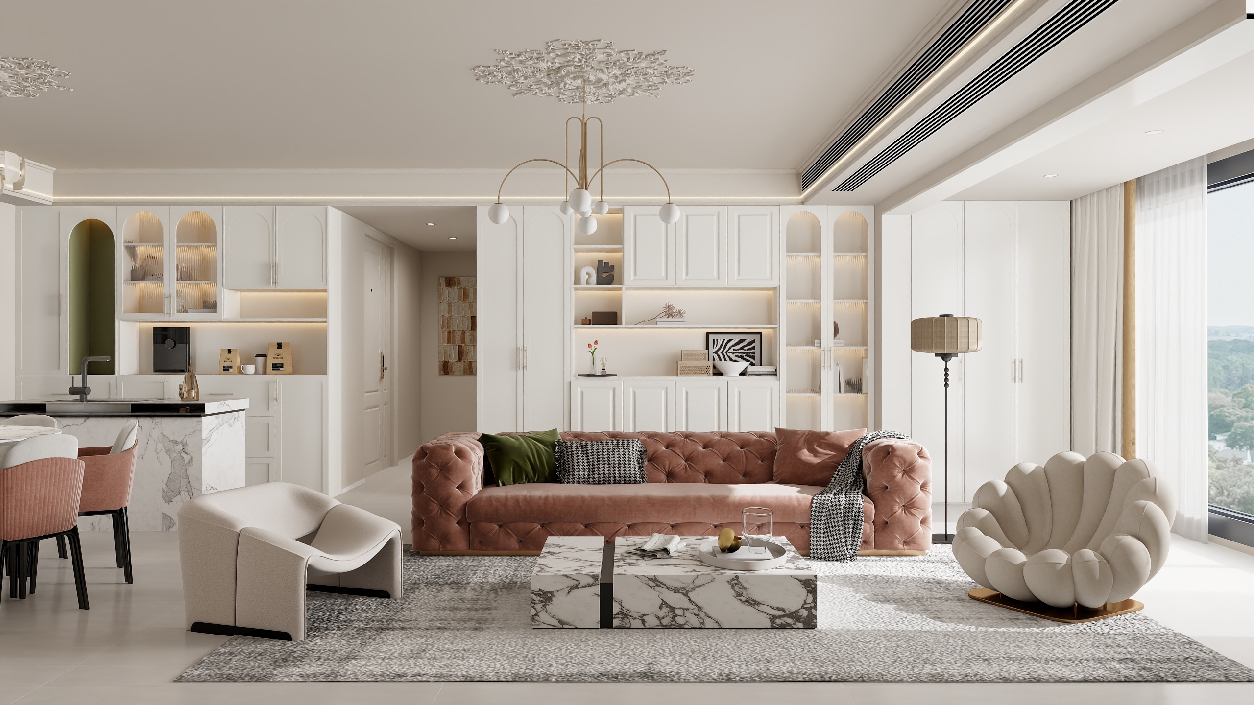 Jnela设计软装-法式奶油风格-装修设计方案