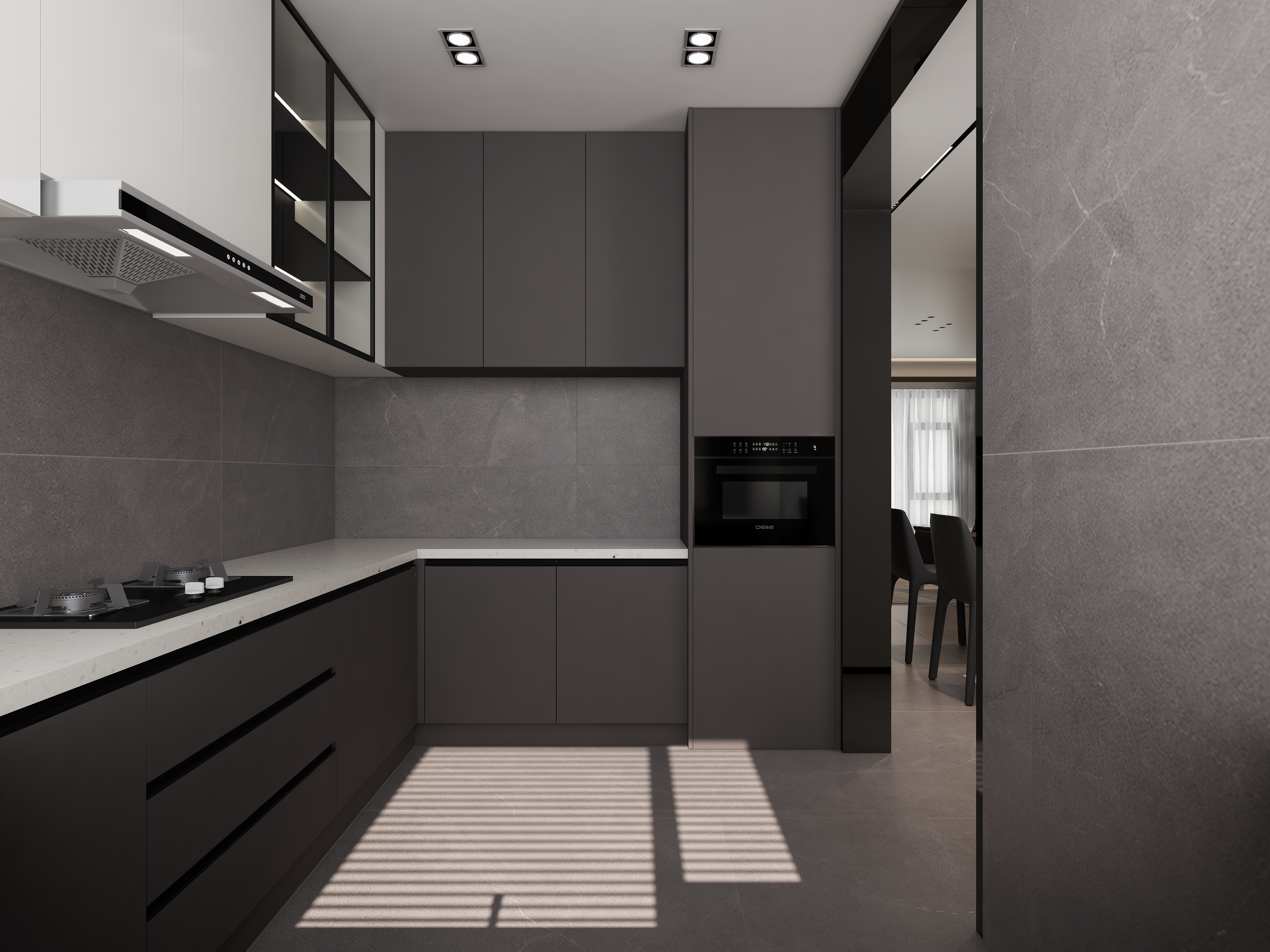 吕林轩-现代意式丨138三室两厅-装修设计方案