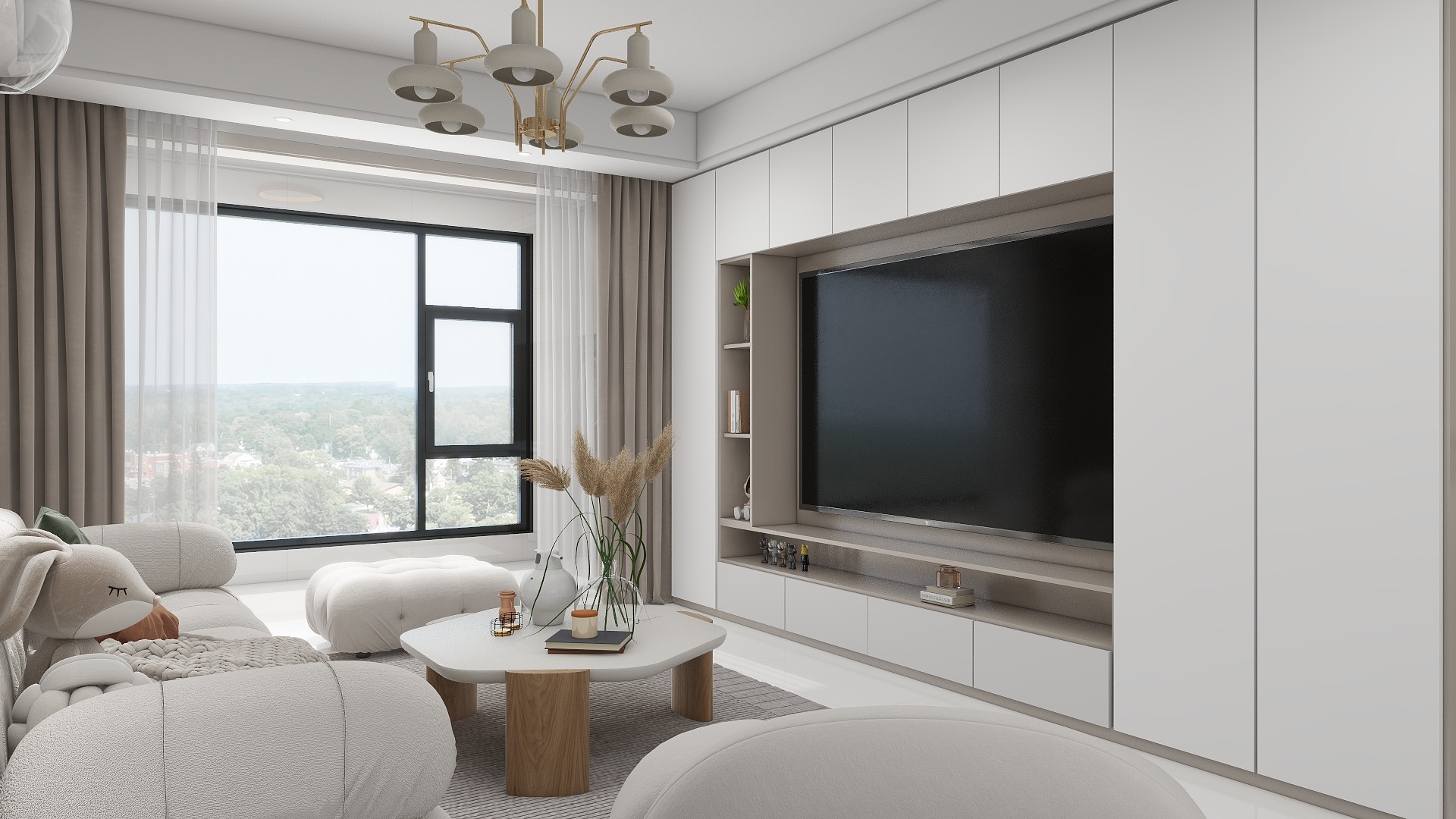 创星装饰设计-梧桐苑6-131平米-装修设计方案