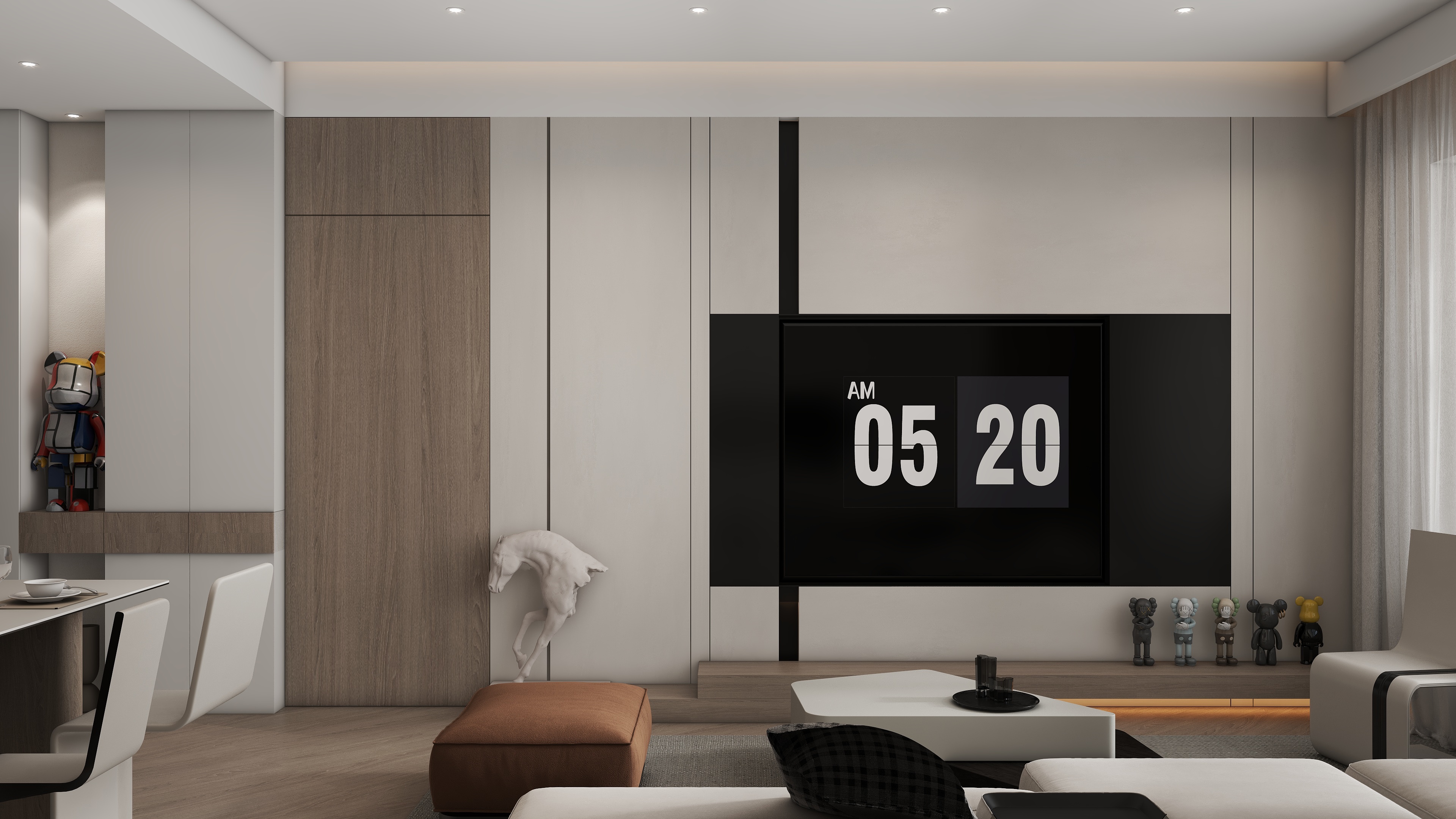 设计师云中歌-中天现代样板间-92-装修设计方案