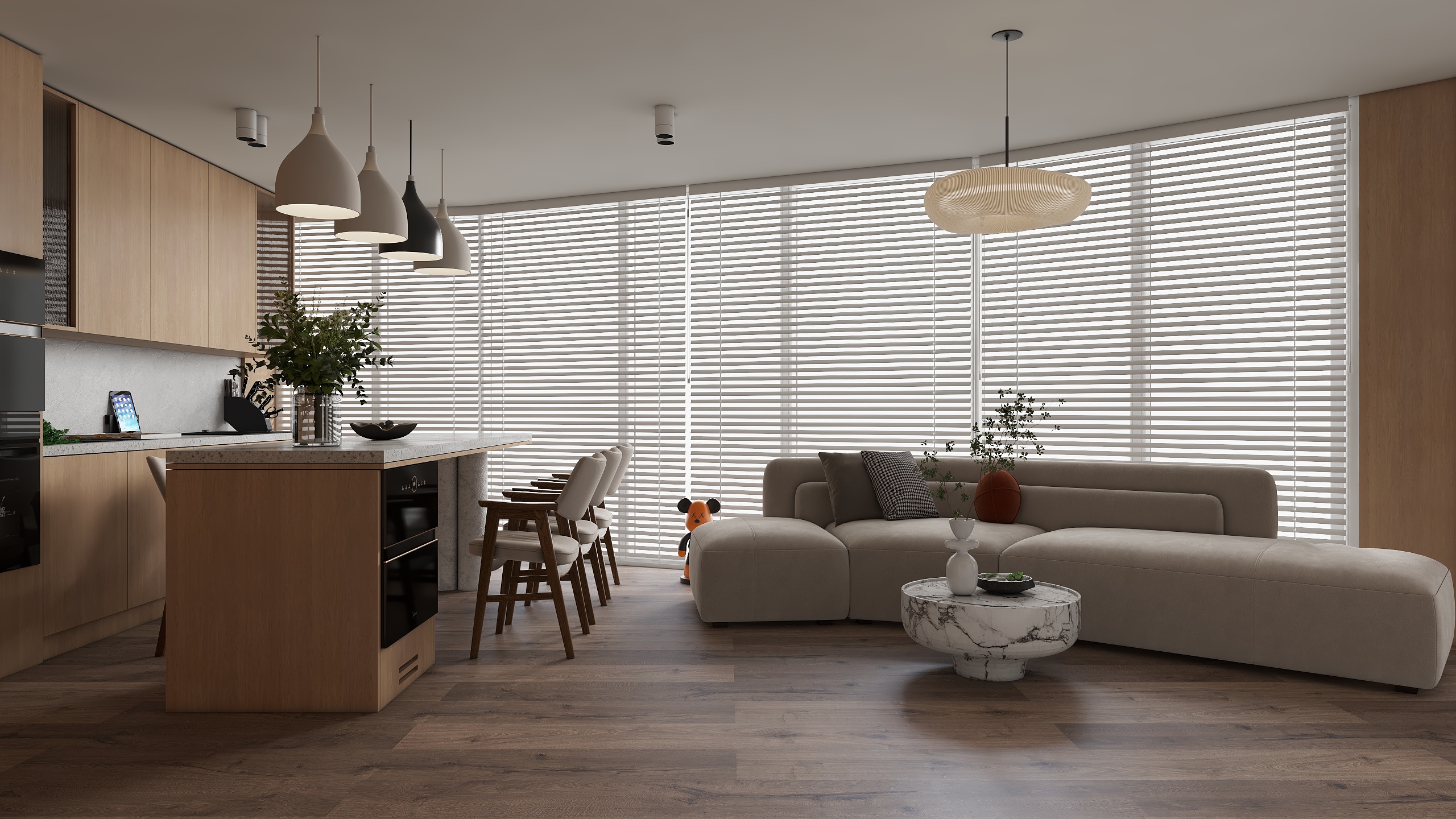 HT一绘途设计工作室-有温度的私宅，轻松自然！-装修设计方案