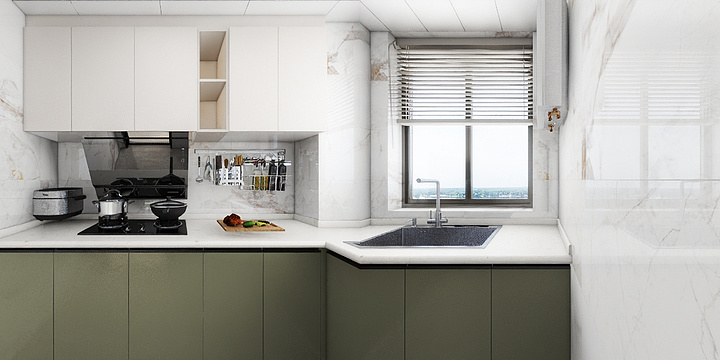 欧派陈陈-宝业时代绿苑17#203-装修设计方案