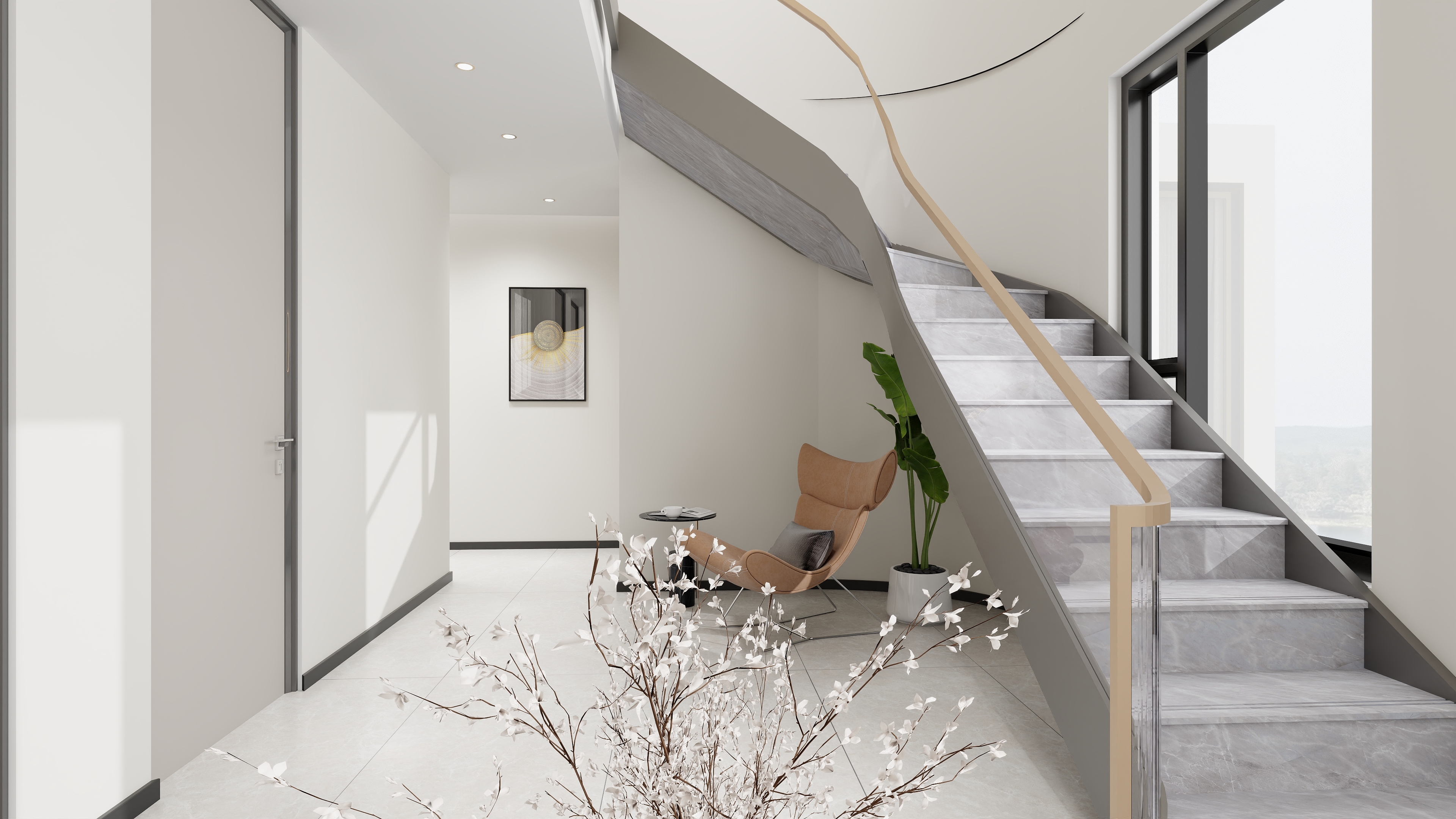 资阳蒙娜丽莎瓷砖-上东逸景静姐雅居客卧通铺-装修设计方案