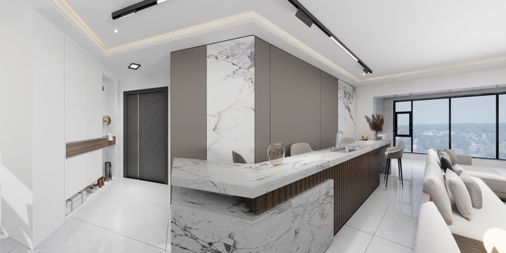 都盛岩板设计-建发鹿溪映月-装修设计方案