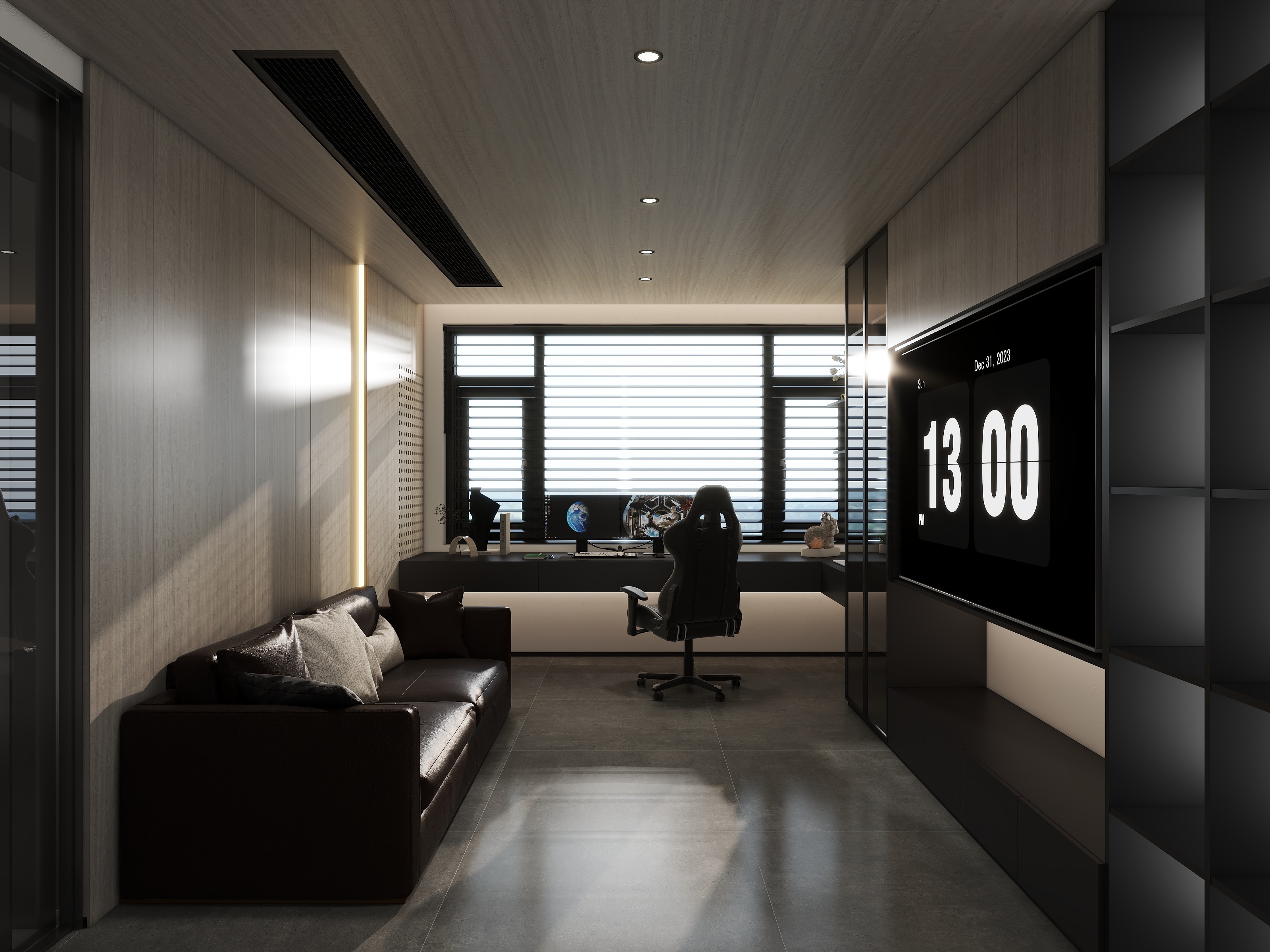 黄家文-电竞房-装修设计方案