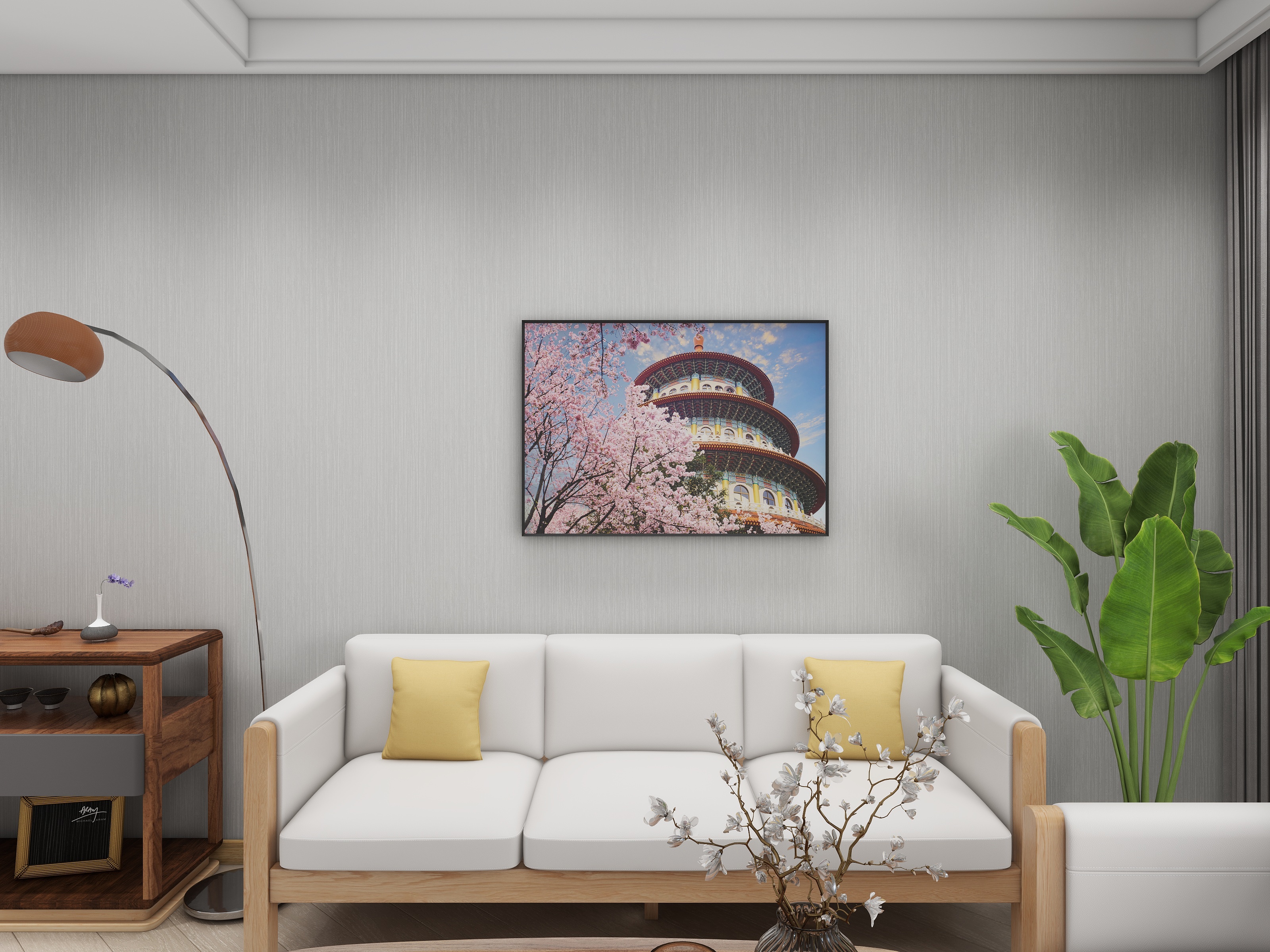 越过每一次高峰-北欧原木-阳光壹号院91㎡3室-装修设计方案