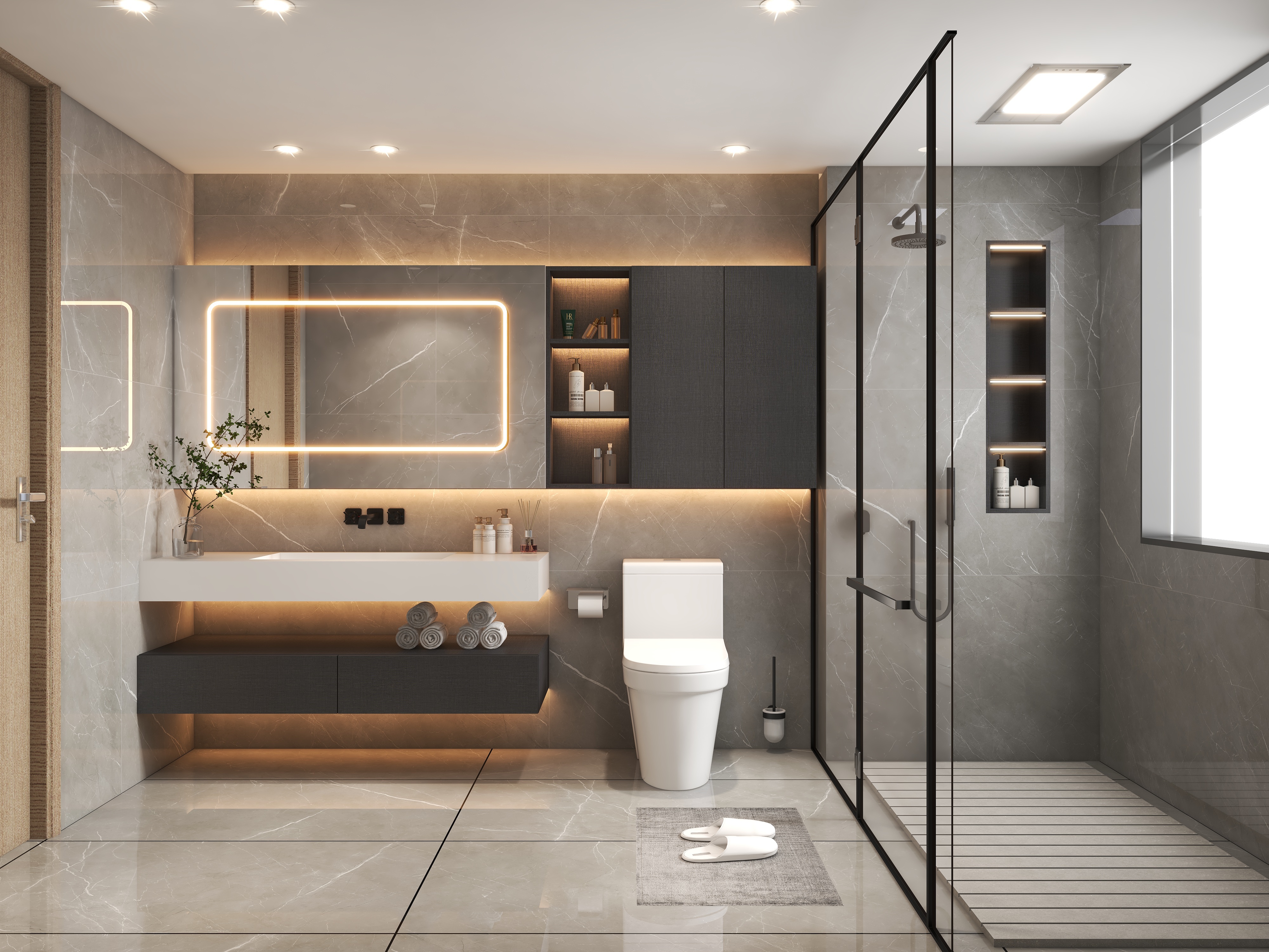 设计师林禹-现代意式195平方四室两厅-副本-装修设计方案