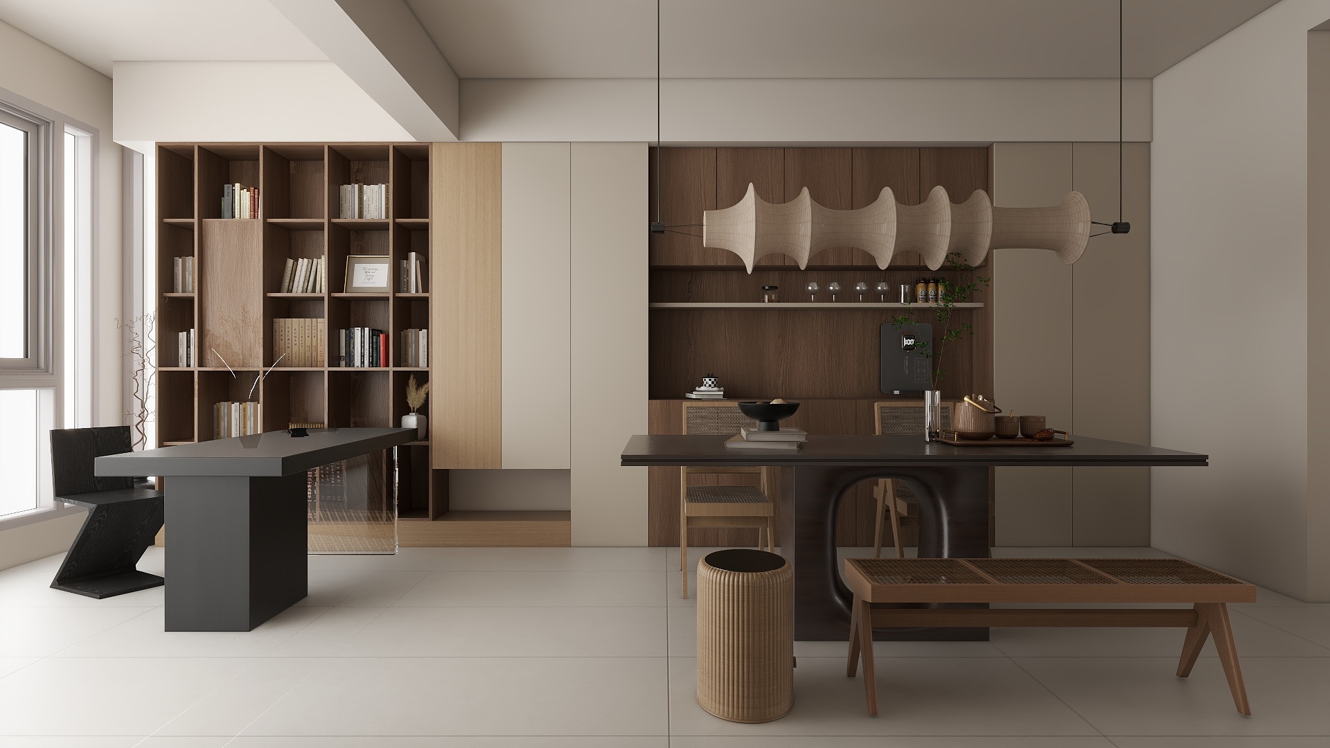 吉舍空间设计丶薛谦-长宁锦园-装修设计方案