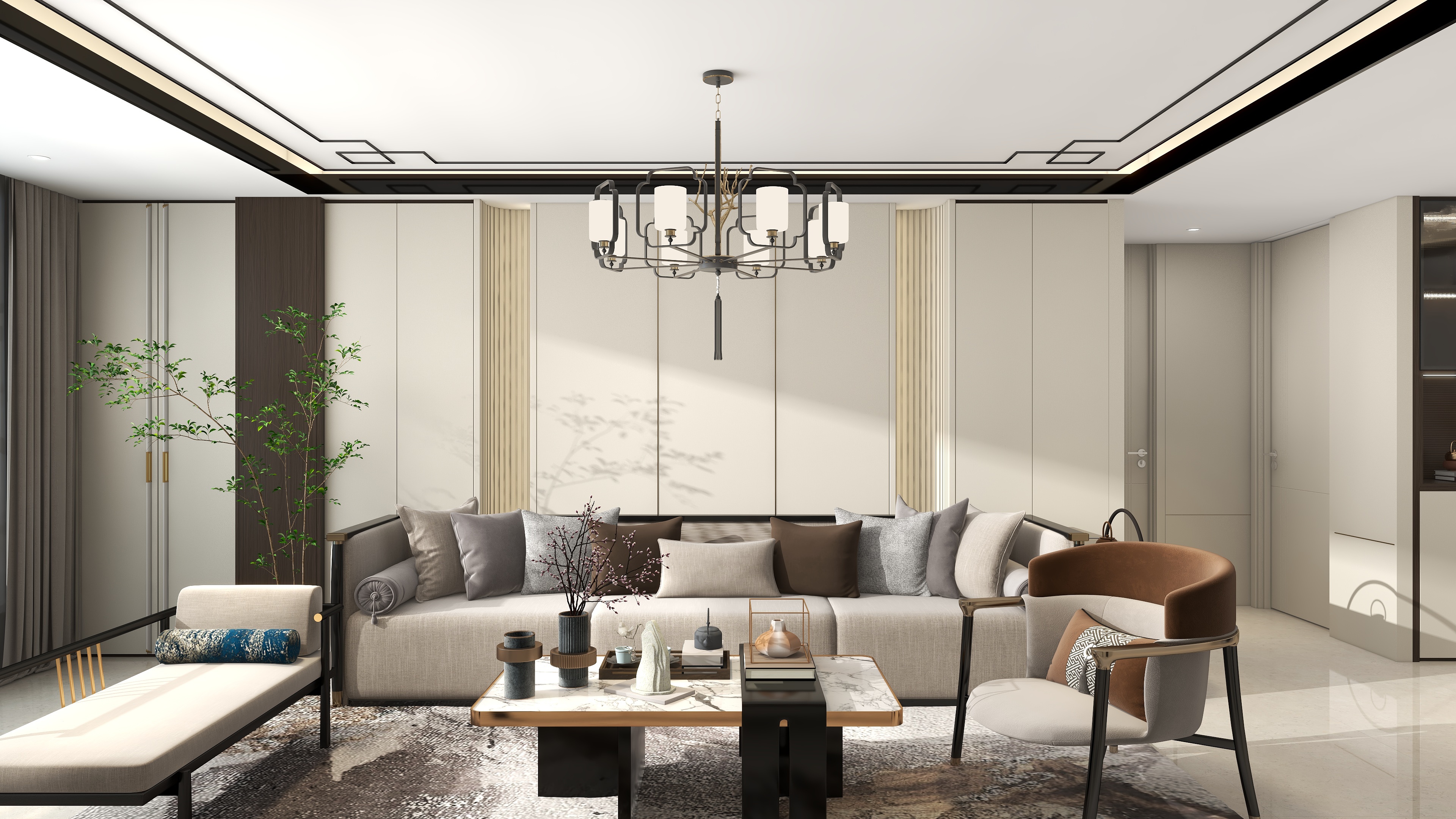 厦门好莱客Morty-海峡国际社区85㎡2室-装修设计方案