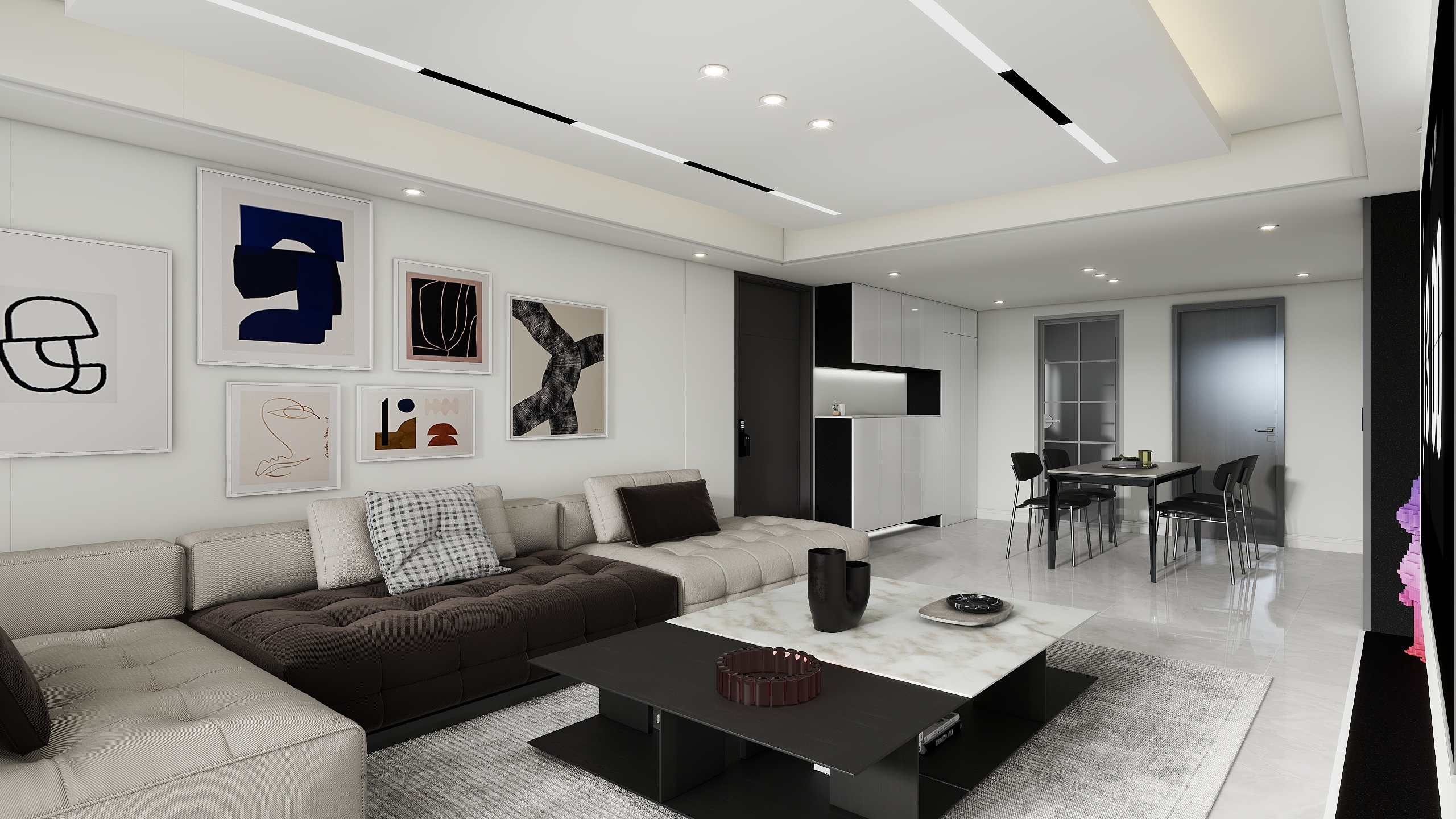 邹凤昊-现代风格-装修设计方案