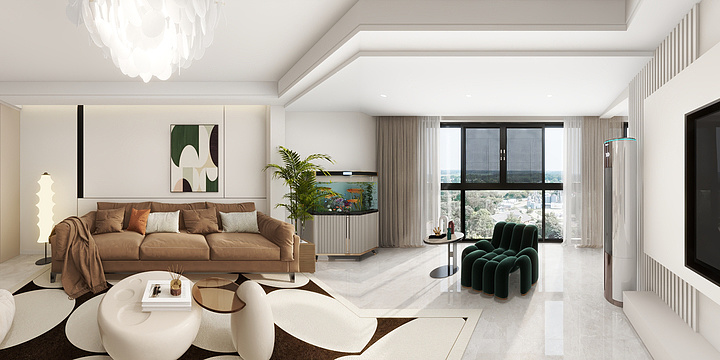 帅丰设计-美沐年华 1-2-204 第一稿-装修设计方案