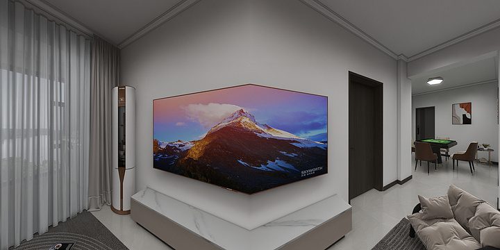 创星装饰设计-铭星花园90小区-装修设计方案