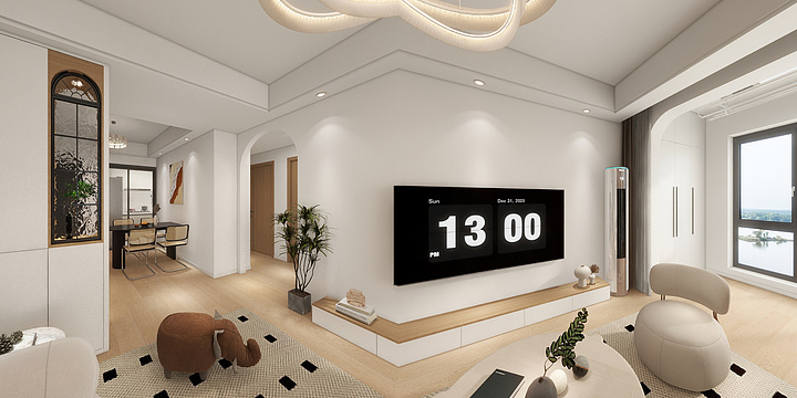 林宜社-中骏四季阳光2#2104-修-装修设计方案