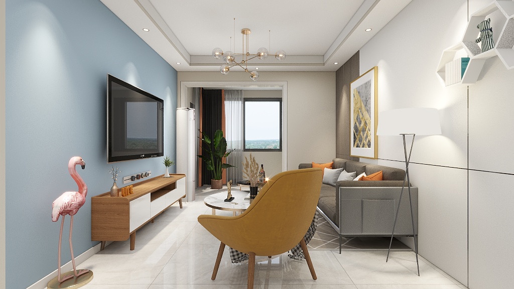 怖拉修-硬装专业等级考核户型-副本-装修设计方案