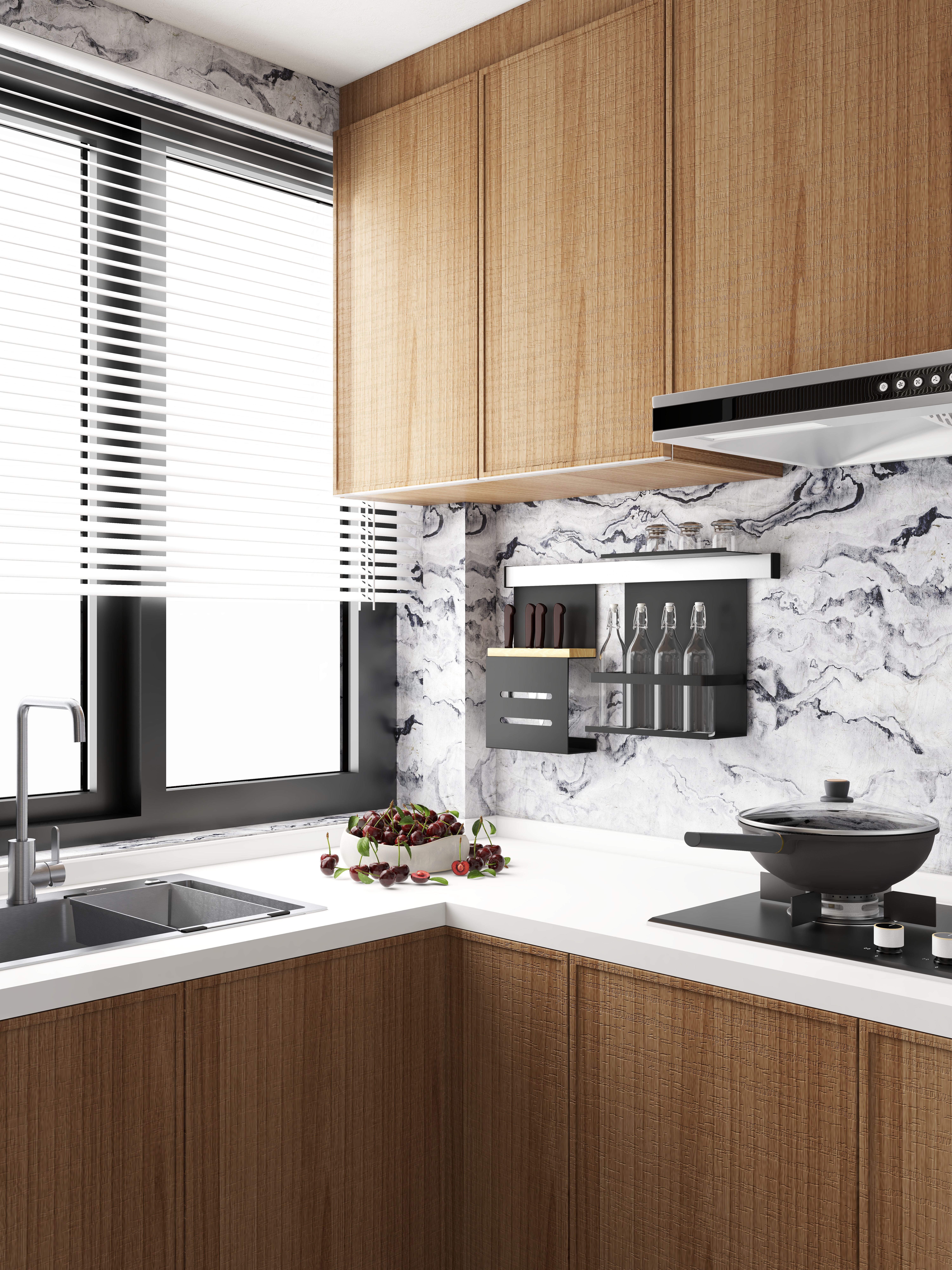 王涛-《发如雪》新中式131m²4室装修效果图