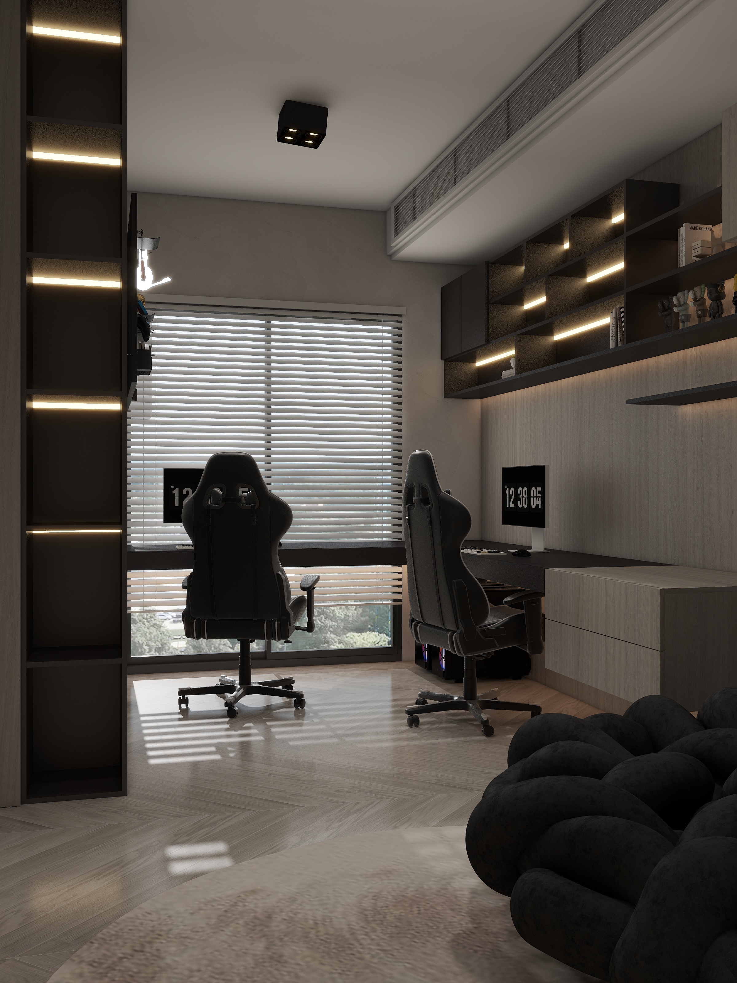 黄家文-电竞房-装修设计方案