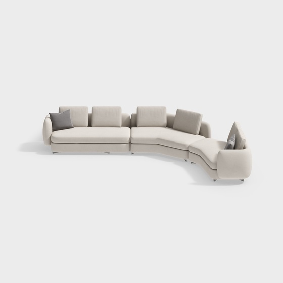 Simple luxury style modular sofa Sicily BSNS628