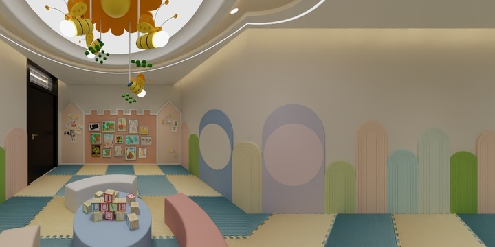 初夏GKRU-坎门医院儿童娱乐区-装修设计方案
