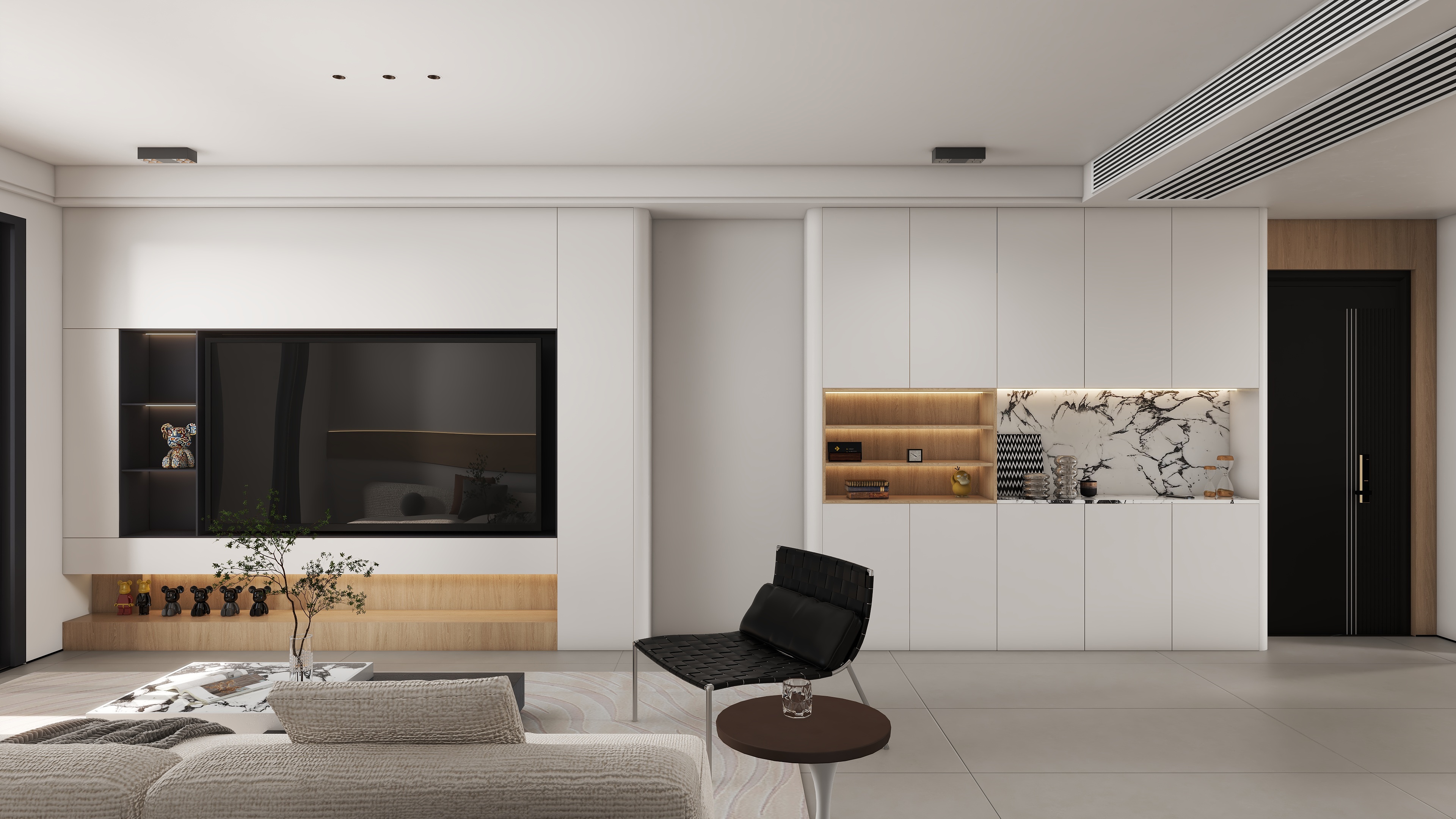 oayil-院桥镇136㎡3室-装修设计方案