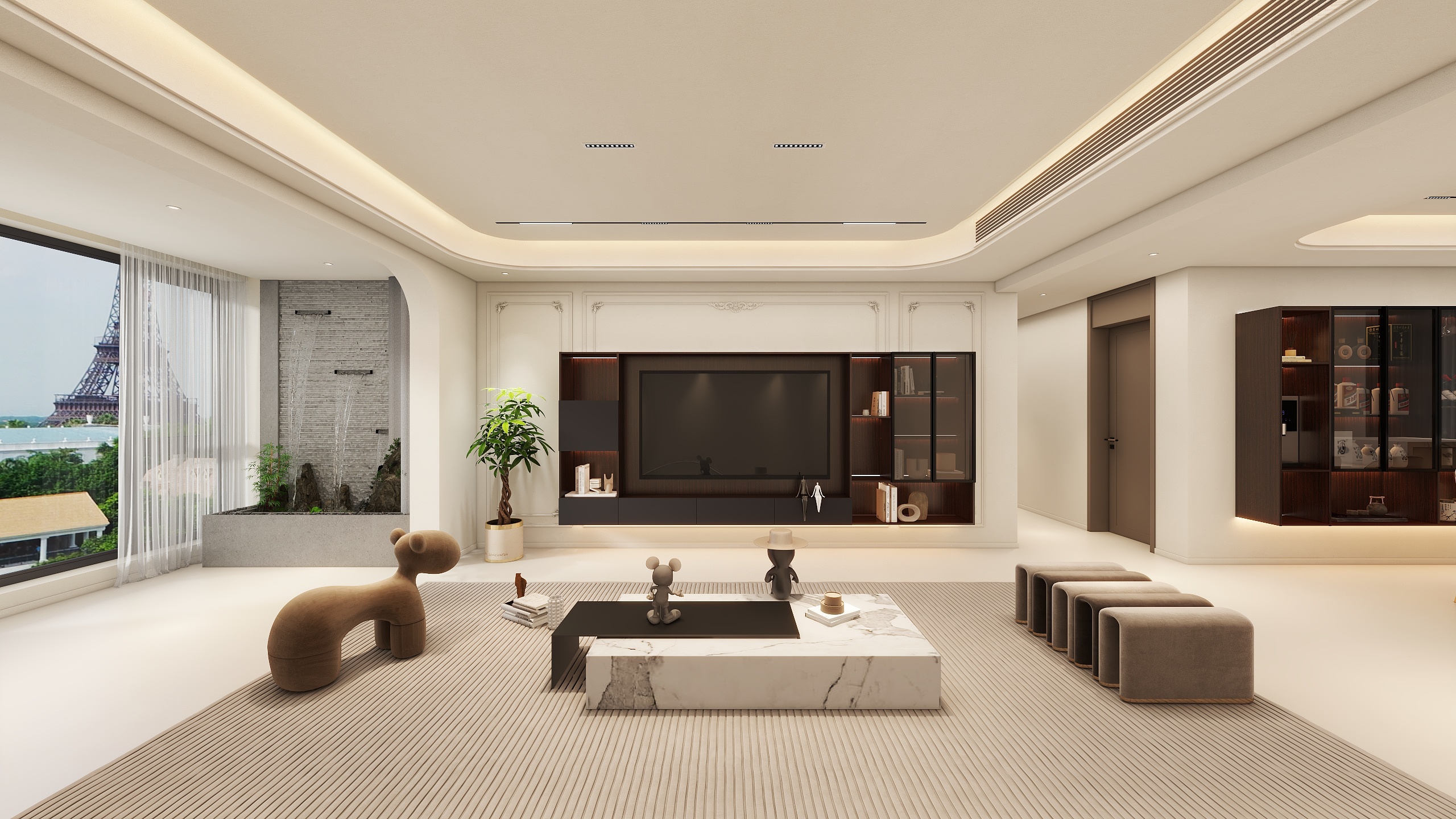 设计师杨正康-保利-轻法无主灯-装修设计方案