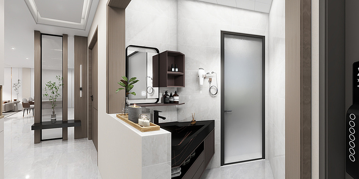 马文静爱搬砖-全屋整装复式12.8-装修设计方案