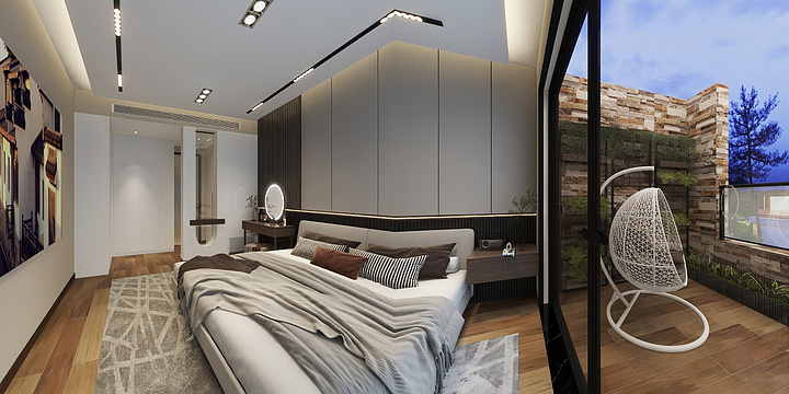 重庆叁零壹建筑装饰有限公司-付老板璧山别墅-装修设计方案