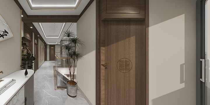 香港原创设计顾问有限公司-水岸新都二楼-装修设计方案