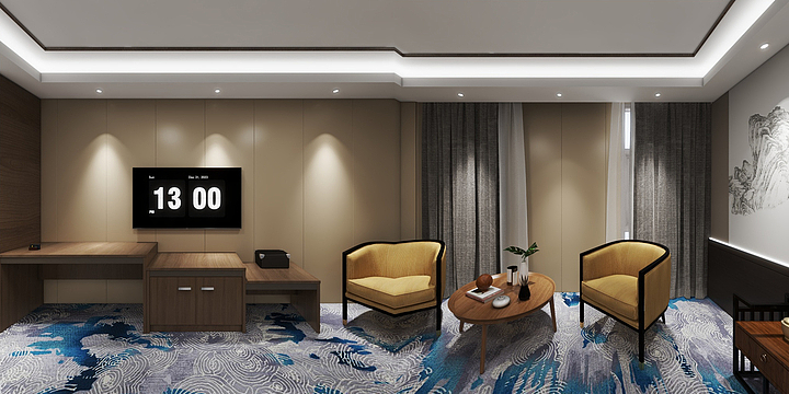 王勇-标间-装修设计方案