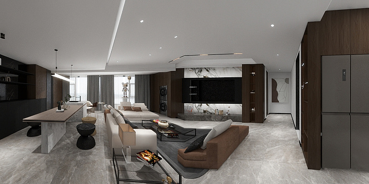 壹叁装饰-茂华熙府-装修设计方案