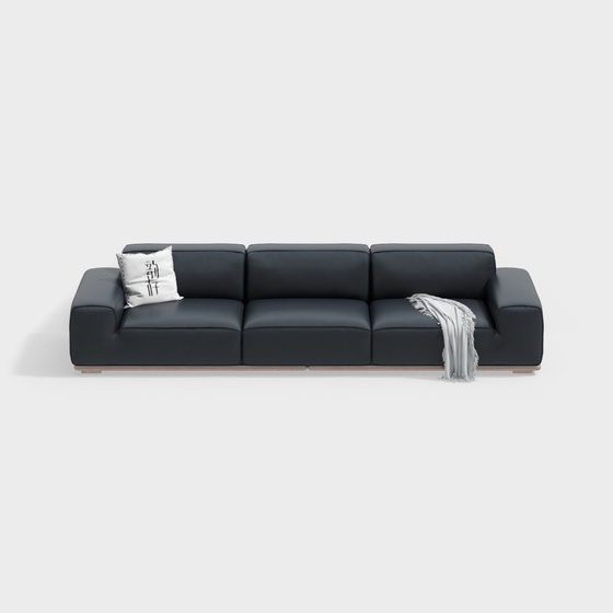 Big Black Cow Couch 2