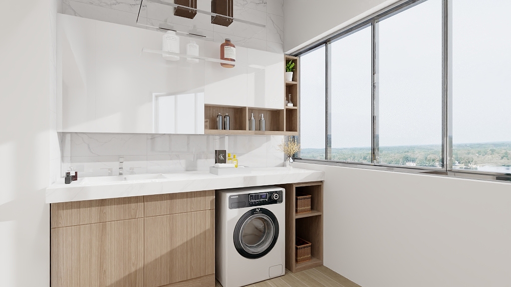 无心将军-保利东湾86㎡2室-装修设计方案