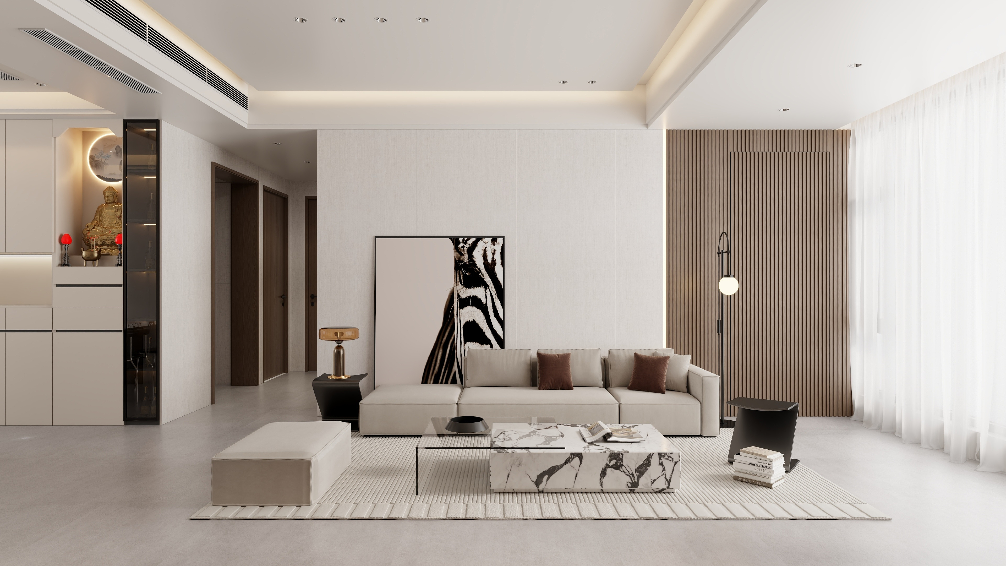 IDo..-现代意式138四室两厅-装修设计方案