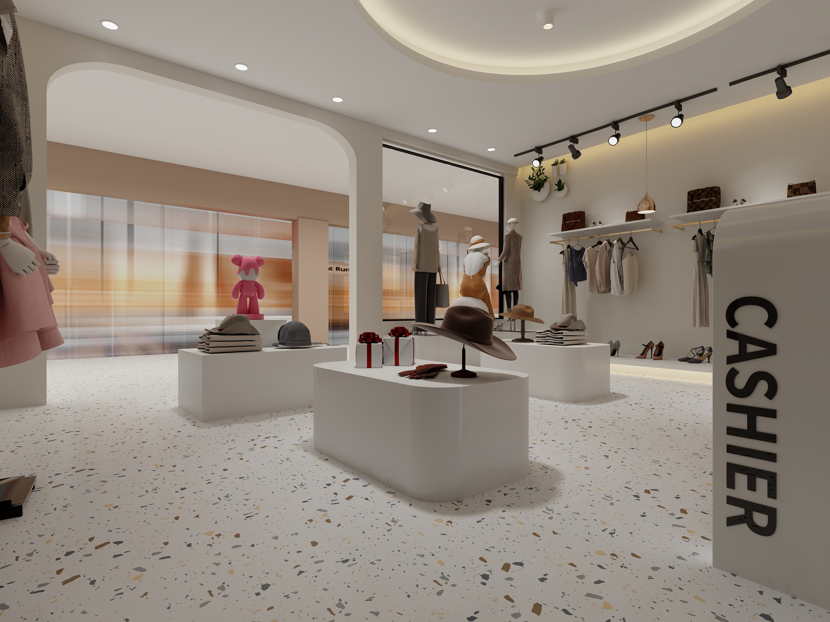 迷路酷-服装店-装修设计方案