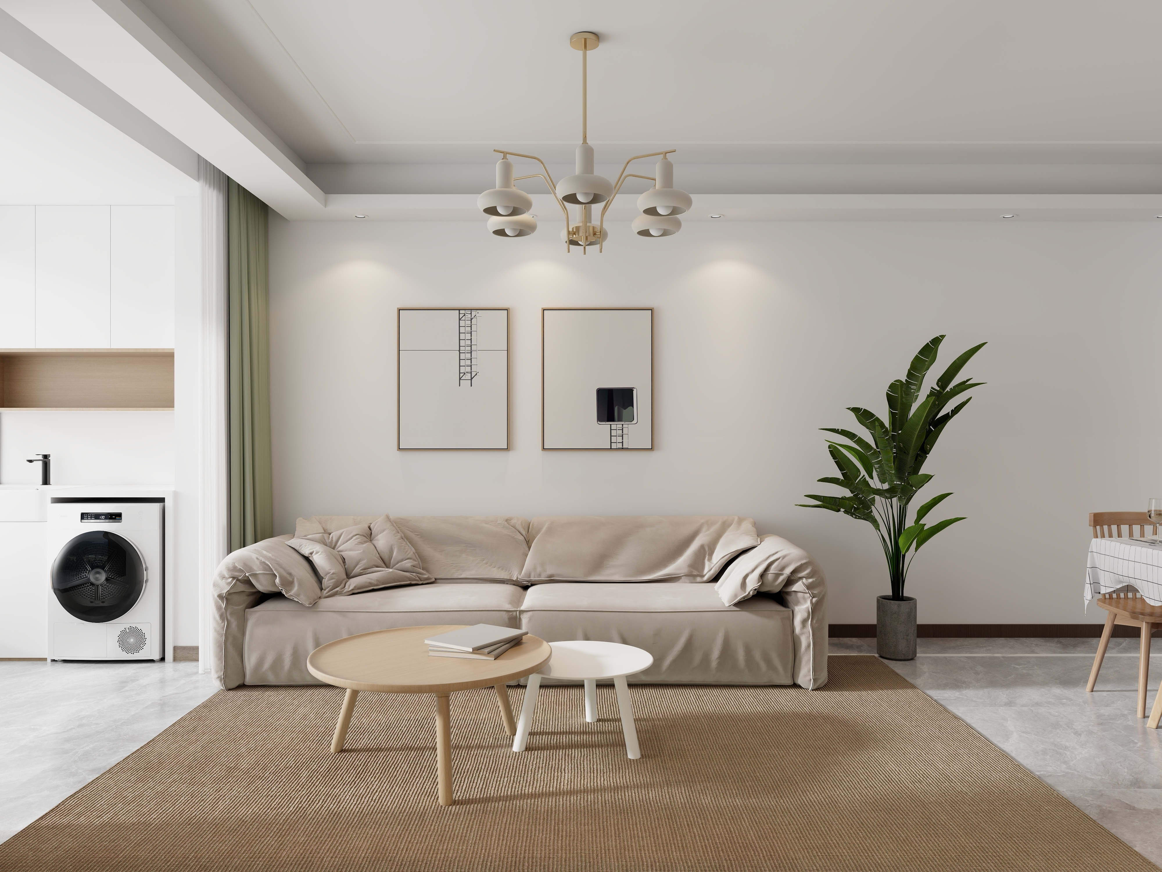 室内设计师Mr徐-现代北欧93三室两厅-装修设计方案