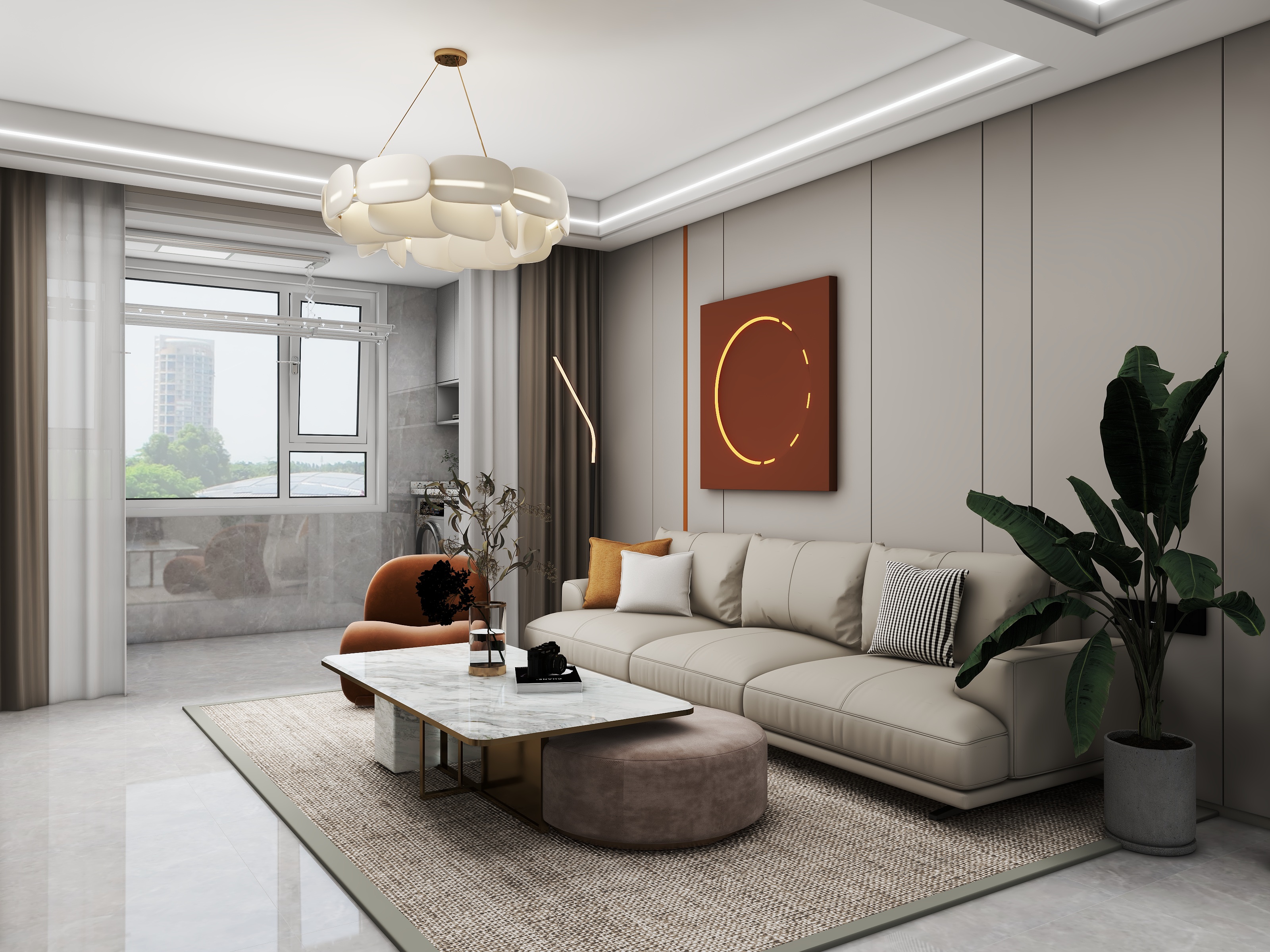 昭雨-宏屹三居室设计-装修设计方案